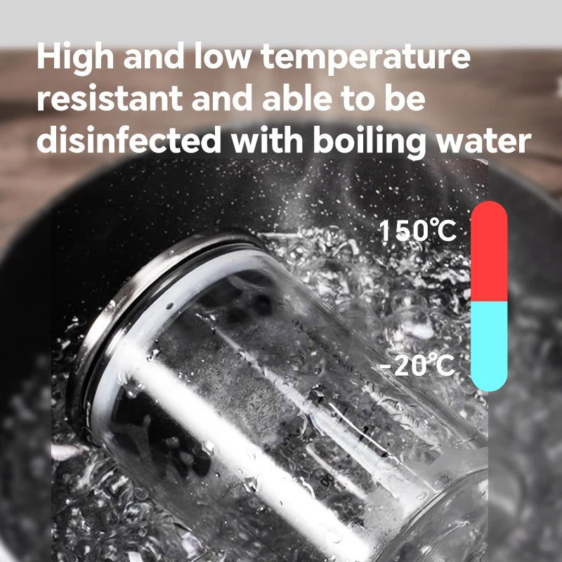 Fermentation culture dish with scale natural yeast rapid fermentation tank Fermentation tank Glass sealed bottle Baking device - Walfos® Kitchenware