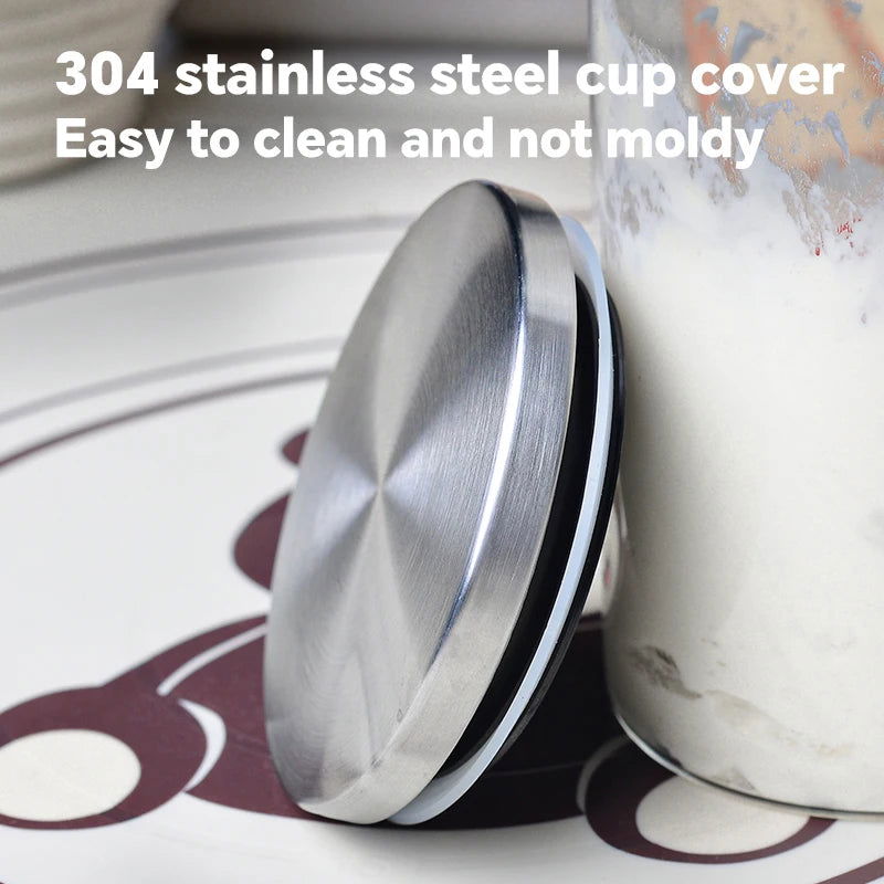 Fermentation culture dish with scale natural yeast rapid fermentation tank Fermentation tank Glass sealed bottle Baking device - Walfos® Kitchenware