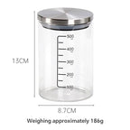 Fermentation culture dish with scale natural yeast rapid fermentation tank Fermentation tank Glass sealed bottle Baking device - Walfos® Kitchenware
