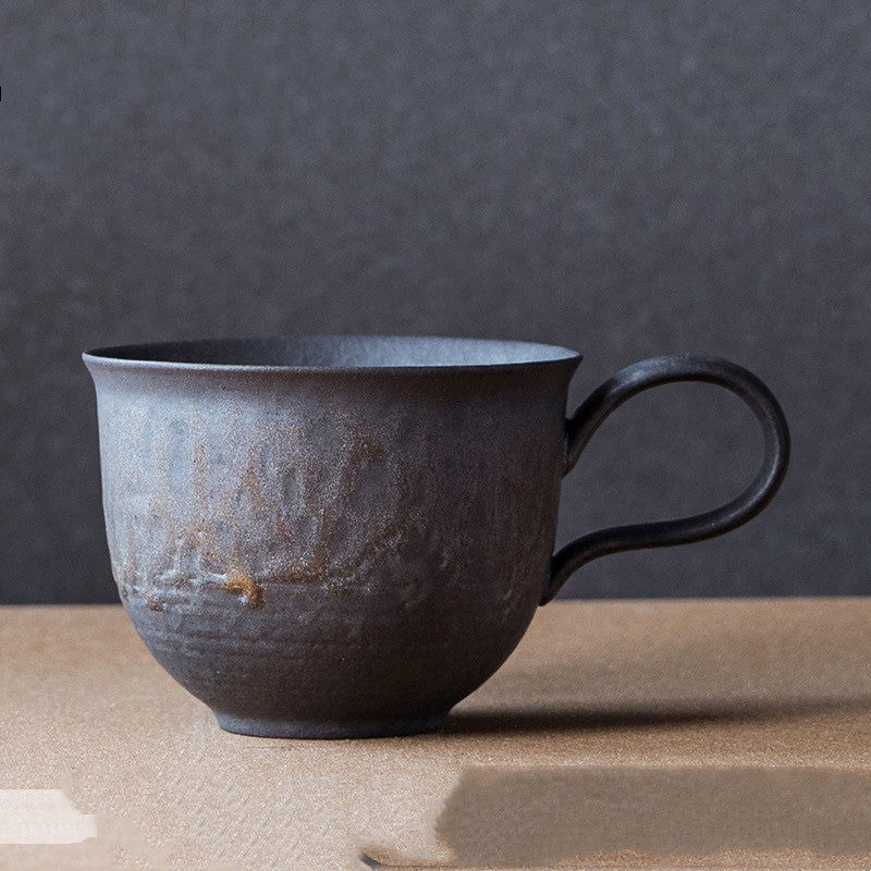 Flowing Year Coffee Cup Japanese Exquisite Cup And Saucer Set Creative Gilt Retro Mug Tea Cup Home - Walfos® Kitchenware