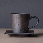 Flowing Year Coffee Cup Japanese Exquisite Cup And Saucer Set Creative Gilt Retro Mug Tea Cup Home - Walfos® Kitchenware