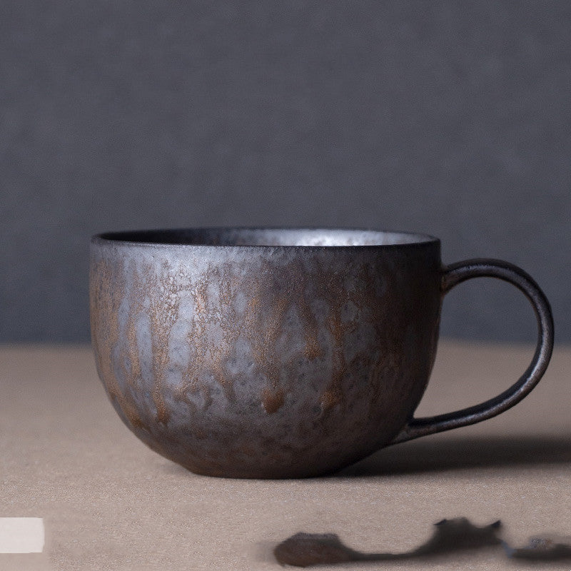 Flowing Year Coffee Cup Japanese Exquisite Cup And Saucer Set Creative Gilt Retro Mug Tea Cup Home - Walfos® Kitchenware