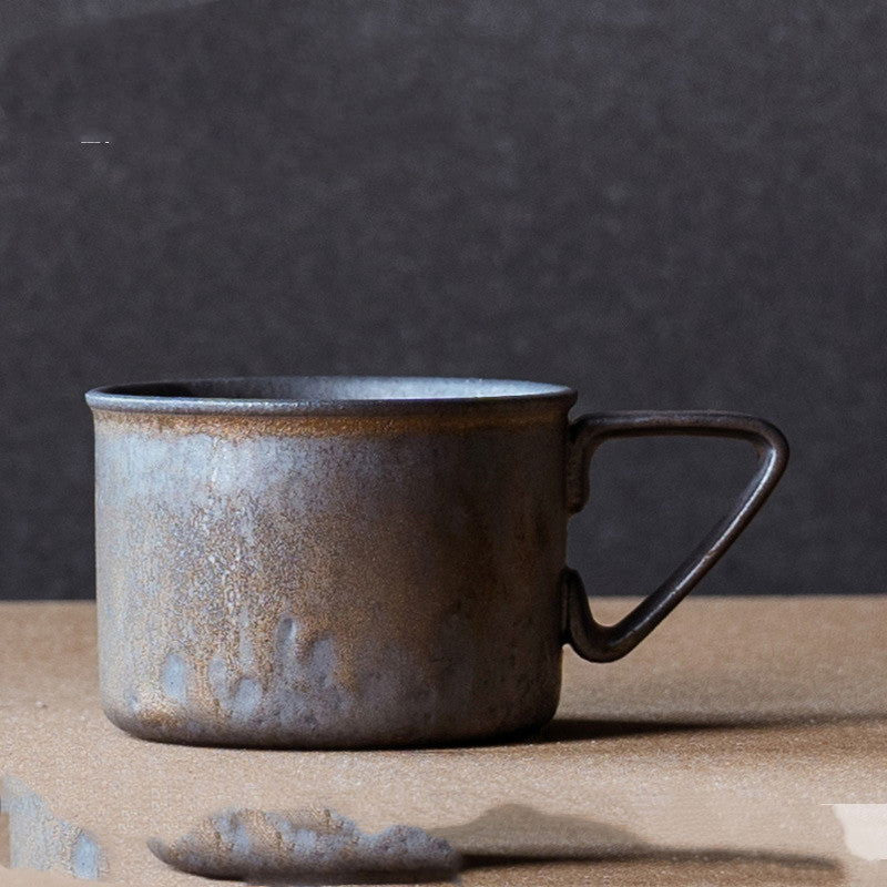 Flowing Year Coffee Cup Japanese Exquisite Cup And Saucer Set Creative Gilt Retro Mug Tea Cup Home - Walfos® Kitchenware