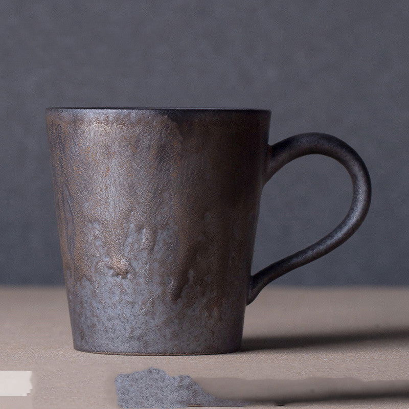 Flowing Year Coffee Cup Japanese Exquisite Cup And Saucer Set Creative Gilt Retro Mug Tea Cup Home - Walfos® Kitchenware