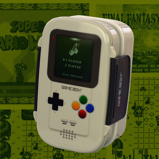 Game Machine Pattern Double Layer Bento Box - Walfos® Kitchenware