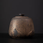 Gilt Iron Glazed Tea Pot Ceramic Airtight Pot Medium - Walfos® Kitchenware