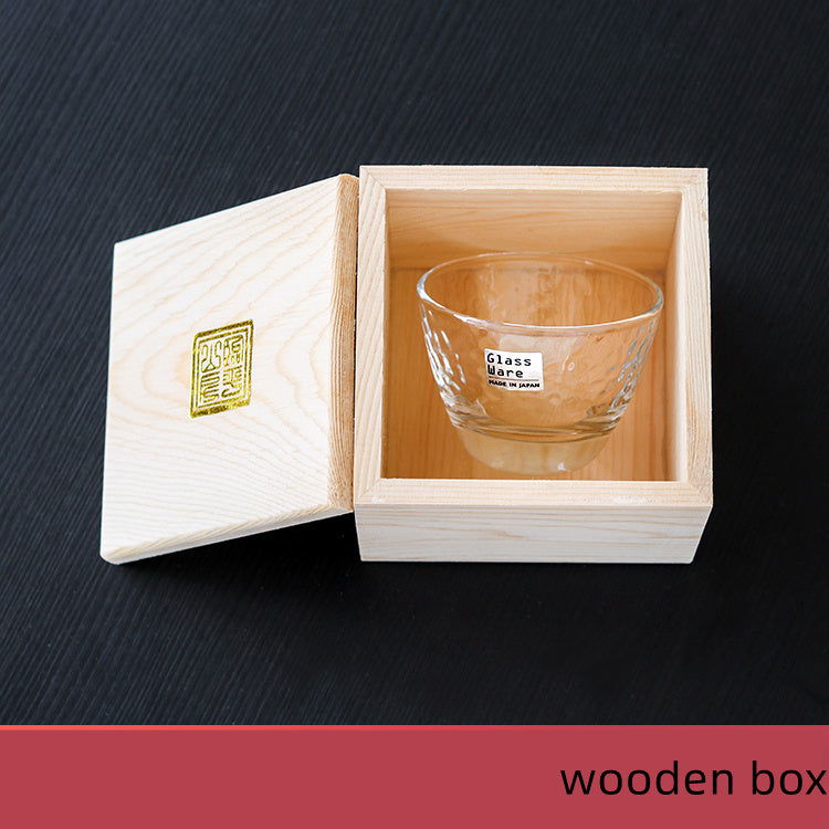 Hammer Pattern Small Wine Cup Birthday Gift Japanese Tea Set - Walfos® Kitchenware
