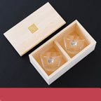 Hammer Pattern Small Wine Cup Birthday Gift Japanese Tea Set - Walfos® Kitchenware