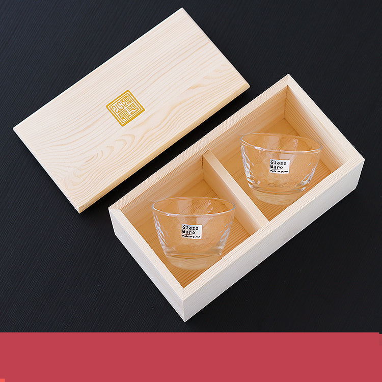 Hammer Pattern Small Wine Cup Birthday Gift Japanese Tea Set - Walfos® Kitchenware