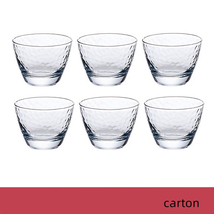 Hammer Pattern Small Wine Cup Birthday Gift Japanese Tea Set - Walfos® Kitchenware