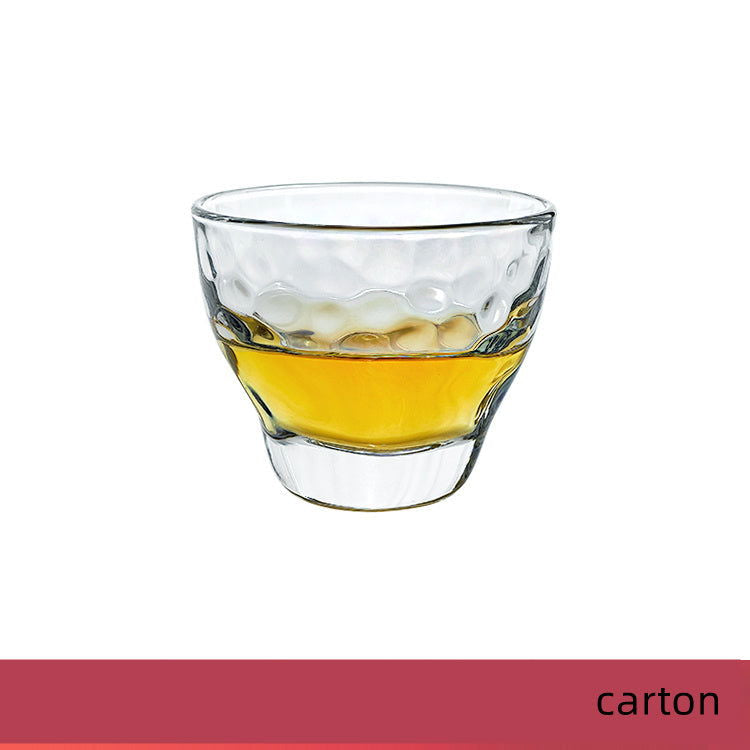 Hammer Pattern Small Wine Cup Birthday Gift Japanese Tea Set - Walfos® Kitchenware