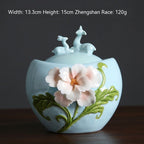 Hand-made Porcelain Sealed Tea Pot - Walfos® Kitchenware