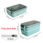 Heated Food Container For Food Bento Box Japanese Thermal Sn - Walfos® Kitchenware