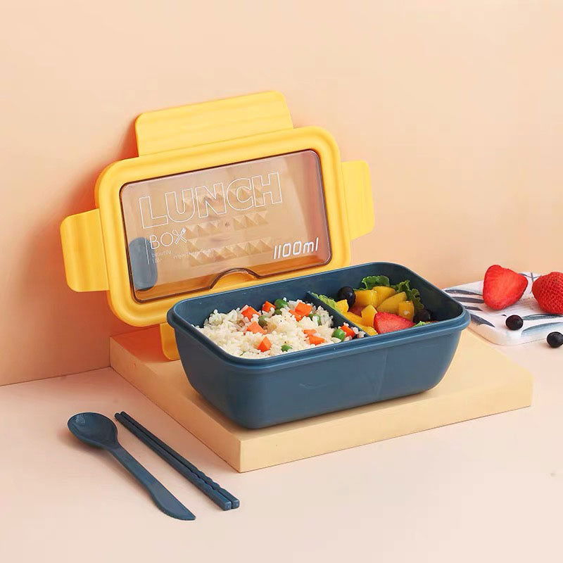 Heated Partitioned Bento Box Student Japanese Lunch Box - Walfos® Kitchenware