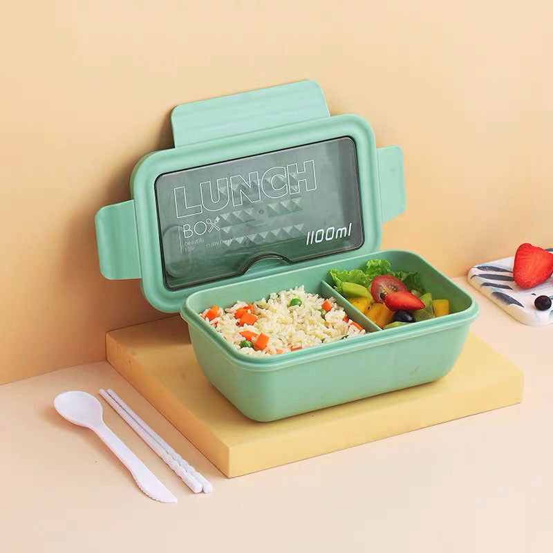 Heated Partitioned Bento Box Student Japanese Lunch Box - Walfos® Kitchenware