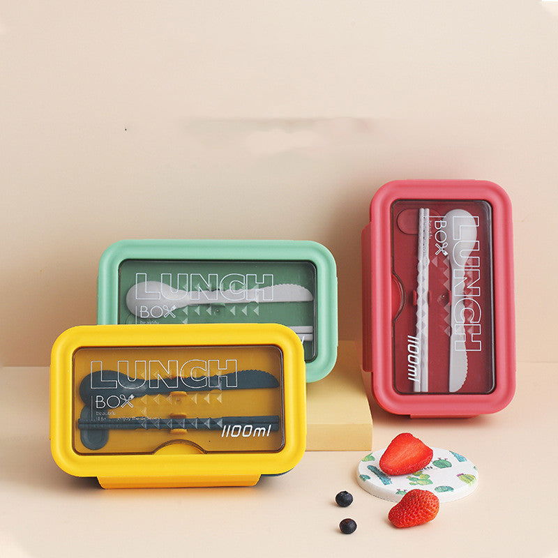 Heated Partitioned Bento Box Student Japanese Lunch Box - Walfos® Kitchenware