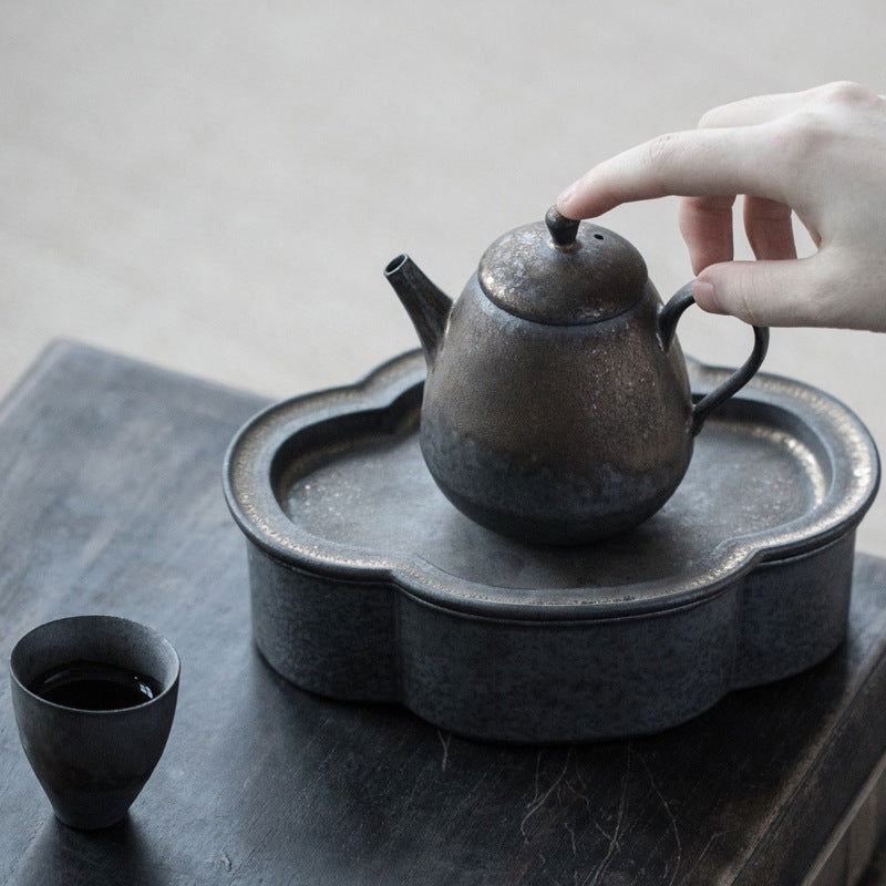 High Mountain Stream Kettle Tea Maker Ceramic Single Pot Kung Fu Tea Set Single Pot - Walfos® Kitchenware