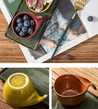 Home Ceramic Creative Western Style Seasoning Sauce Dish - Walfos® Kitchenware