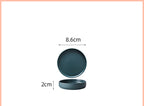 Home Ceramic Sauce Personalized Seasoning Small Dish Nordic Creativity - Walfos® Kitchenware