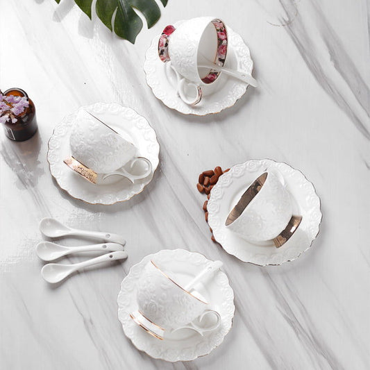 Home Simple Bone China Ceramic Coffee Cup - Walfos® Kitchenware