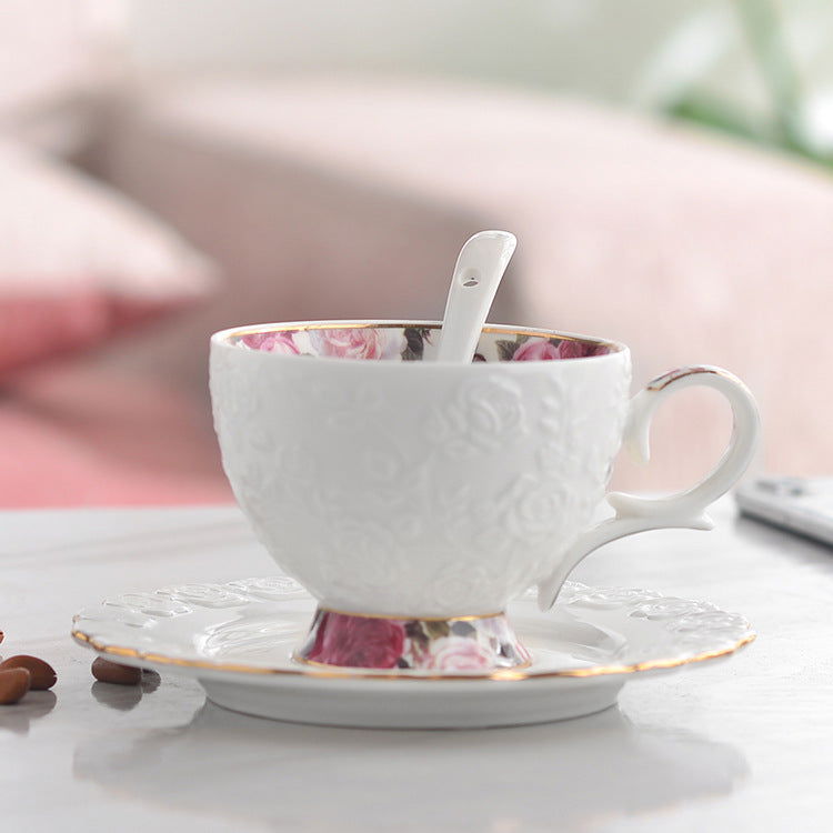 Home Simple Bone China Ceramic Coffee Cup - Walfos® Kitchenware