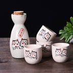 Household Ceramic Japanese Sake Bottle Set - Walfos® Kitchenware