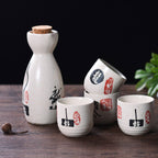 Household Ceramic Japanese Sake Bottle Set - Walfos® Kitchenware