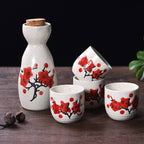 Household Ceramic Japanese Sake Bottle Set - Walfos® Kitchenware