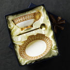 Household Ceramic Small Exquisite Gift Box Suit - Walfos® Kitchenware
