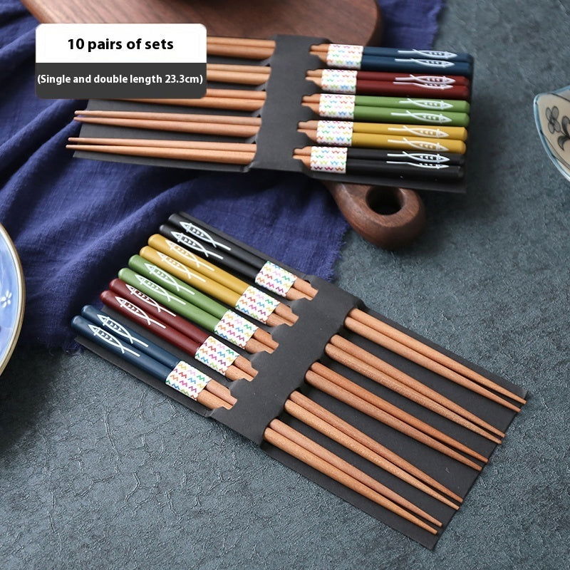 Household Chopsticks For One Person, Chestnut Chopsticks - Walfos® Kitchenware