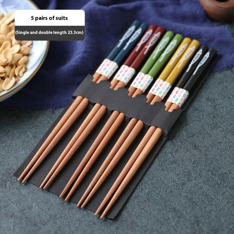Household Chopsticks For One Person, Chestnut Chopsticks - Walfos® Kitchenware