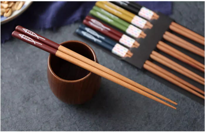 Household Chopsticks For One Person, Chestnut Chopsticks - Walfos® Kitchenware