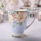 Household Creative Bone China Mark Office Cup - Walfos® Kitchenware
