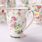 Household Creative Bone China Mark Office Cup - Walfos® Kitchenware