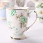 Household Creative Bone China Mark Office Cup - Walfos® Kitchenware