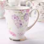 Household Creative Bone China Mark Office Cup - Walfos® Kitchenware