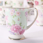 Household Creative Bone China Mark Office Cup - Walfos® Kitchenware
