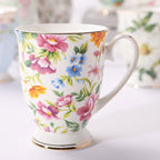Household Creative Bone China Mark Office Cup - Walfos® Kitchenware