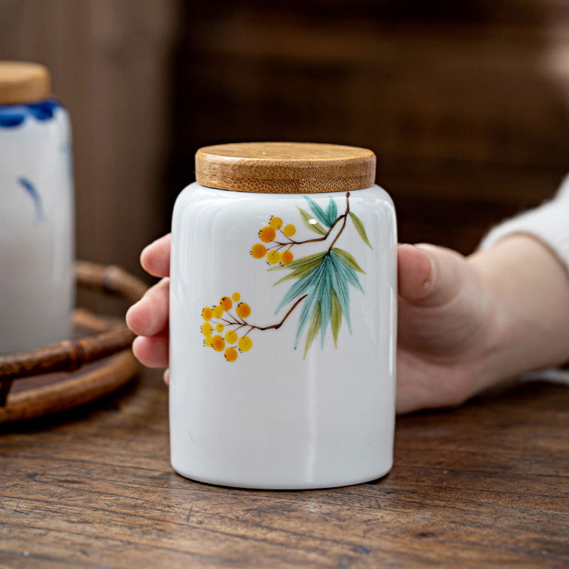 Household Hand Painted Ceramic Tea Pot - Walfos® Kitchenware