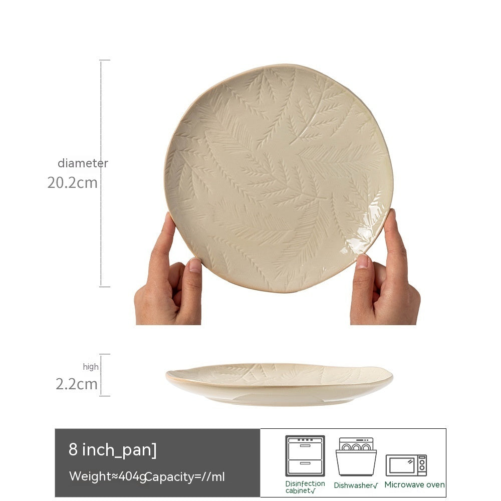 Household Japanese Retro Style Ceramic Bowl - Walfos® Kitchenware