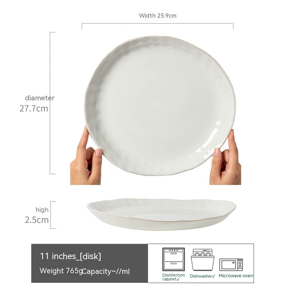 Household Japanese Retro Style Ceramic Bowl - Walfos® Kitchenware