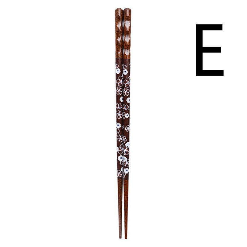 Household Japanese Style Heat Transfer Color Tortoise Shell Chopsticks - Walfos® Kitchenware