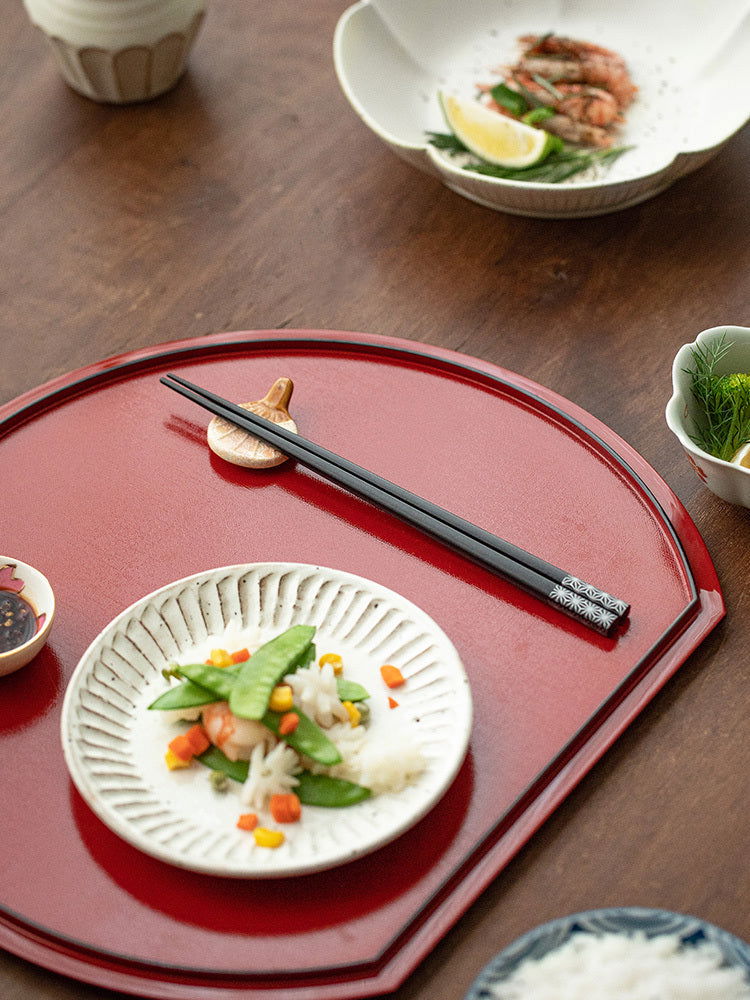 Household Japanese Style Pointed Solid Wood Chopsticks - Walfos® Kitchenware