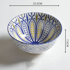 Household Japanese Underglaze Ceramic Rice Bowl - Walfos® Kitchenware