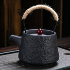 Household Retro Japanese Kung Fu Tea Set Single Pot - Walfos® Kitchenware