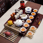 Household Tea Set, Ceramic Purple Sand Tea Brewing Set - Walfos® Kitchenware