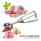 Ice Cream Spoon Kitchen Tools 3 Size Stainless Steel Spring Handle Mash Potato Watermelon Ball Scoop Home Kitchen Accessories - Walfos® Kitchenware