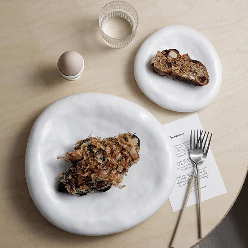 Irregular Ceramic Plate Japanese Creative - Walfos® Kitchenware