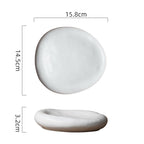 Irregular Ceramic Plate Japanese Creative - Walfos® Kitchenware