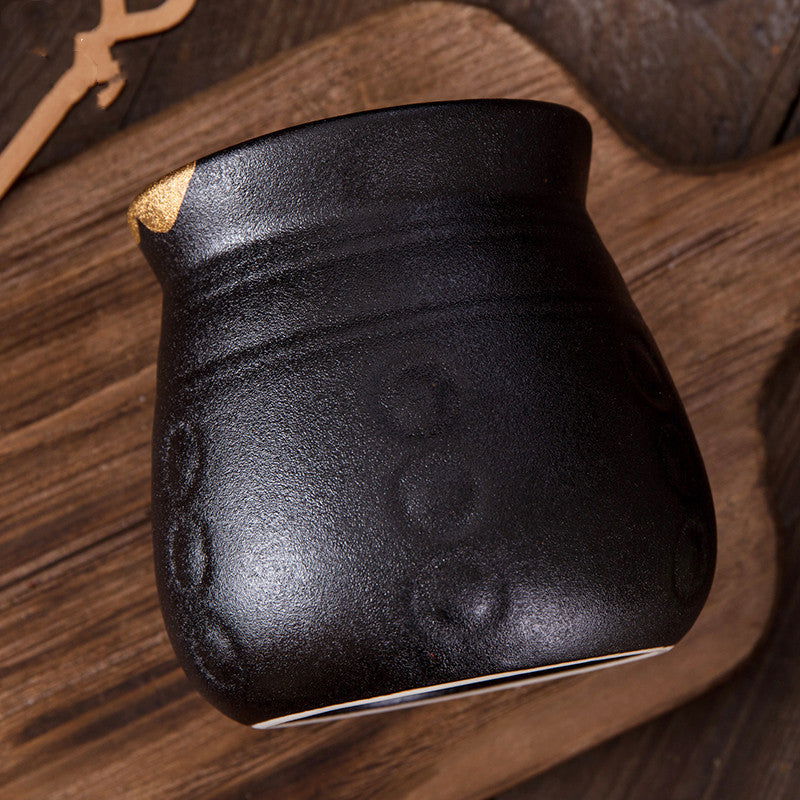 Japanese-Style Ceramic Chopstick Holder, Household Kitchen Chopsticks Basket, Chopstick Cage, Round Drain Chopsticks And Spoon Storage Shelf - Walfos® Kitchenware